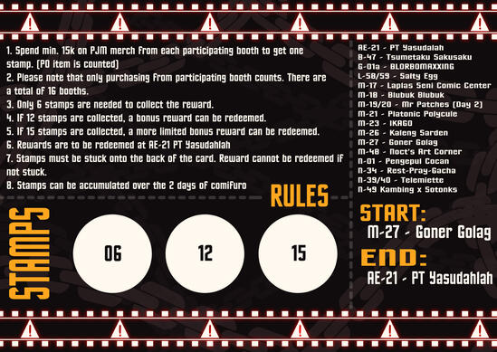 Stamp Card (Back)